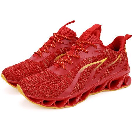 Women's Miracle Dasher Running Shoes Crimson Red - Moving Steps