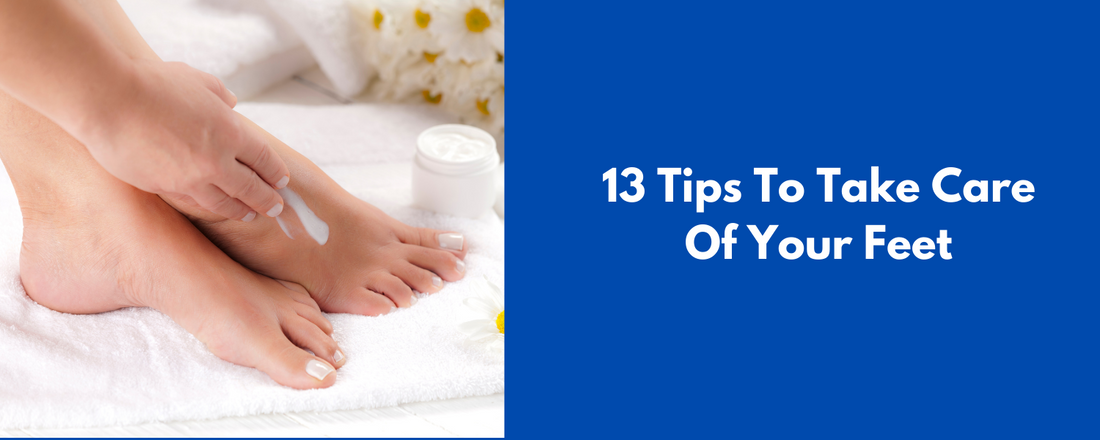 13 tips to take care of your feet