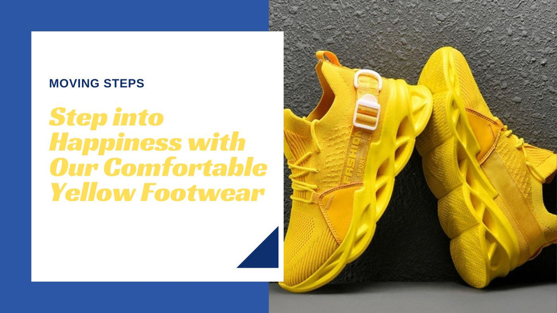 Yellow Day: Step into Happiness with Our Comfortable Yellow Footwear