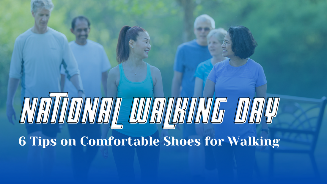 National Walking Day: 6 Tips on comfortable shoes for walking