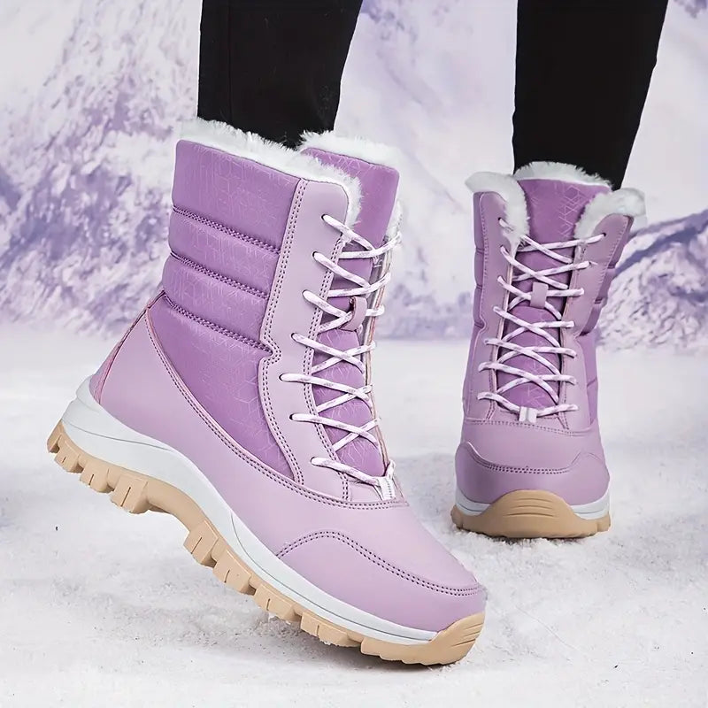 Maiden Snow Boots Pink US8.5 EU40 UK6