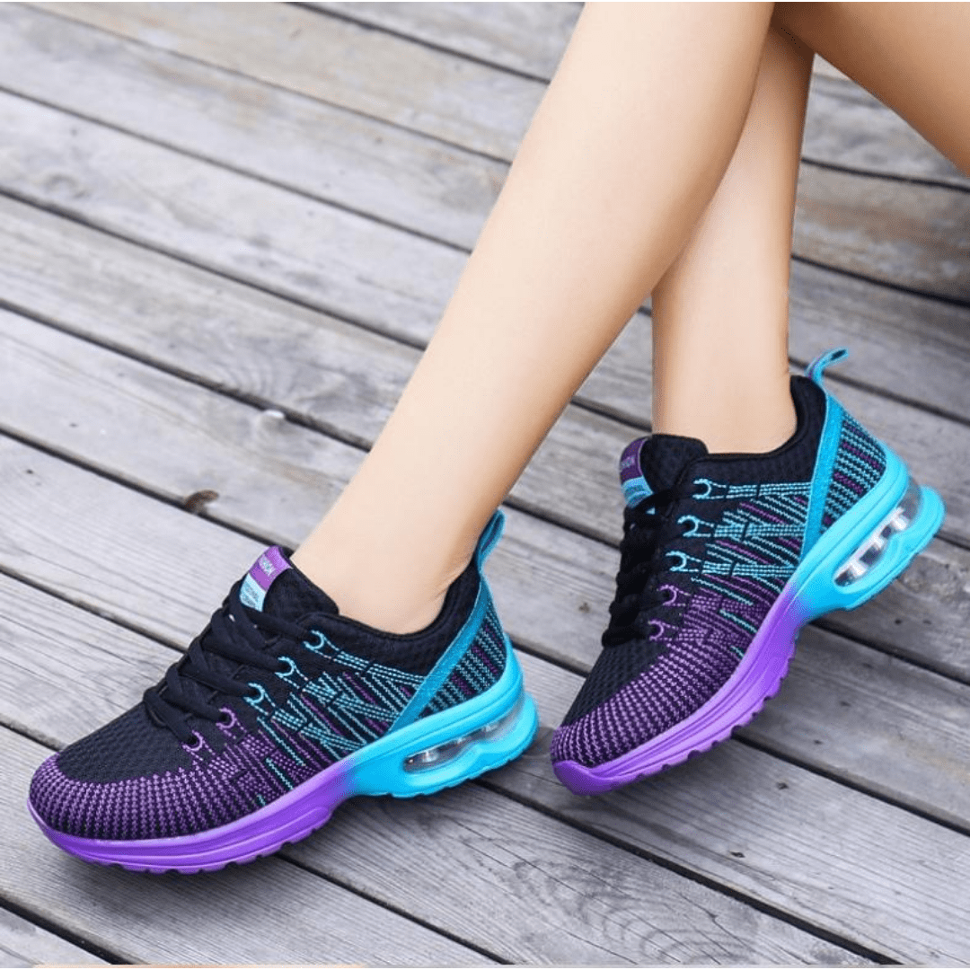 Women's Booster Walking Shoes Violet Purple - Moving Steps