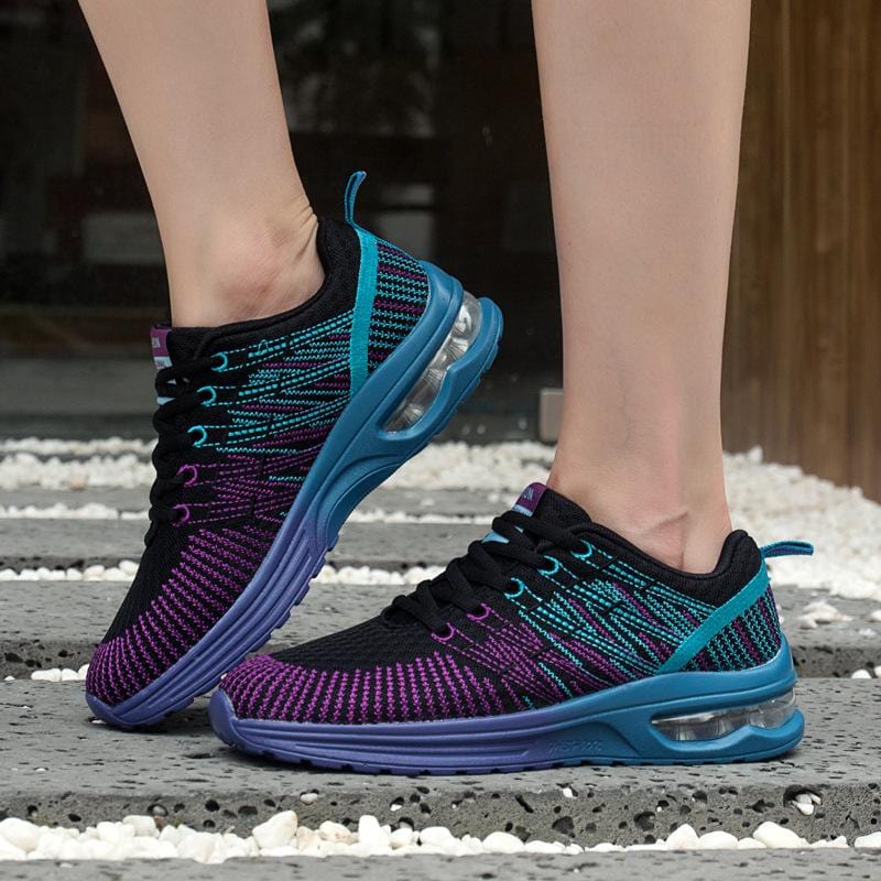 Women's Booster Walking Shoes Violet Purple - Moving Steps
