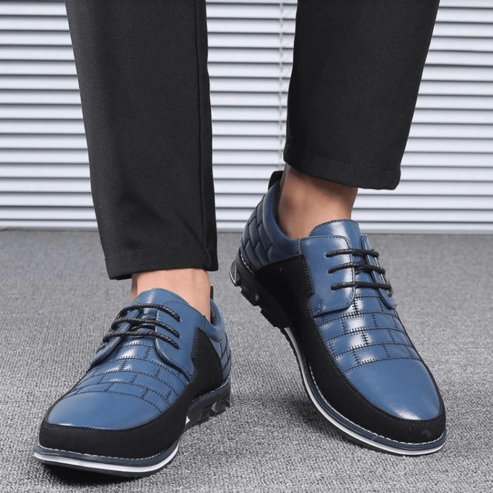 Harrison Walking Shoes Blue - Moving Steps