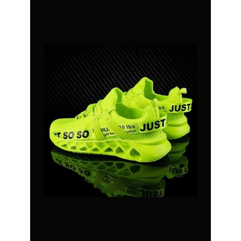 Men's All Might Walking Shoes Flashy Neon - Moving Steps