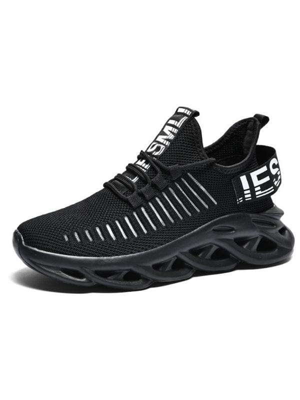 Men's Freedom Max Walking Shoes Midnight Black - Moving Steps