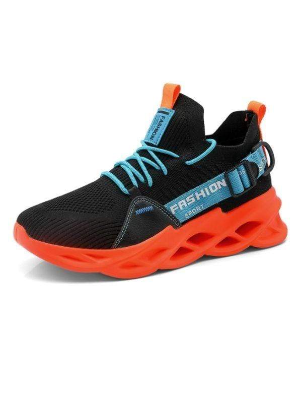 Men's Freedom Walking Shoes Sporty Black - Moving Steps