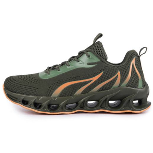 Men's Miracle Dasher Running Shoes Camo Green - Moving Steps