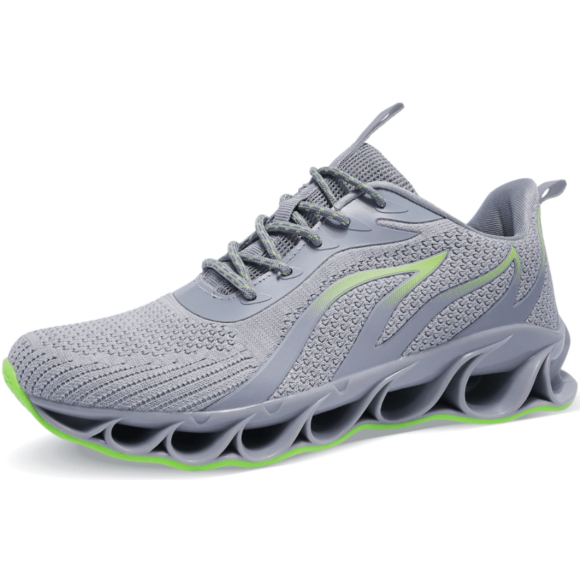 Men's Miracle Dasher Running Shoes Steel Grey - Moving Steps
