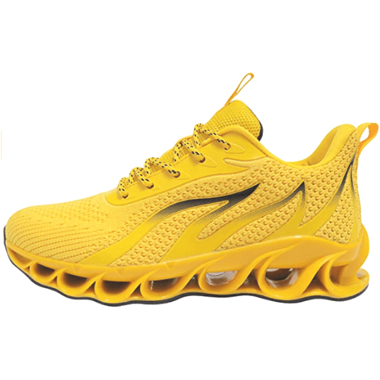 Men's Miracle Dasher Running Shoes Sunny Yellow - Moving Steps