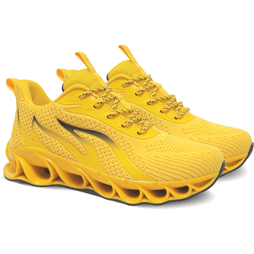 Men's Miracle Dasher Running Shoes Sunny Yellow - Moving Steps