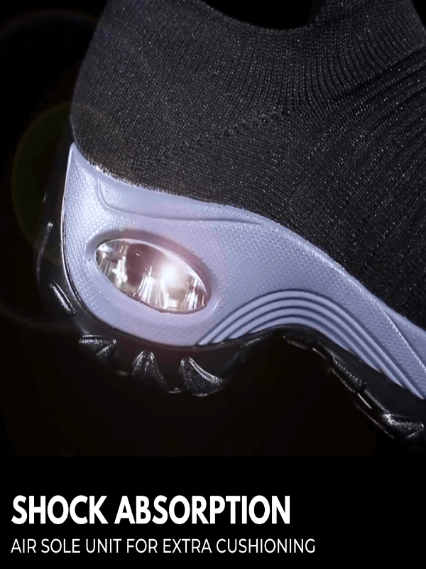 Walking shoes with extra top cushioning