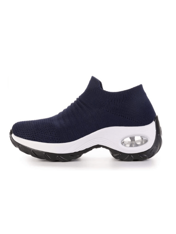 Women's Everyday Walking Shoes Navy Blue - Moving Steps