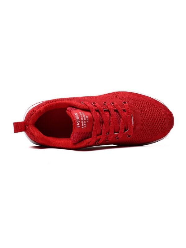 Women's Booster Walking Shoes Ruby Red - Moving Steps