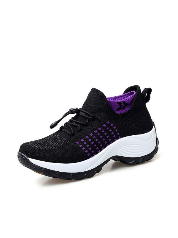 Everyday Walking Shoes 4.0 Black & Purple - Moving Steps