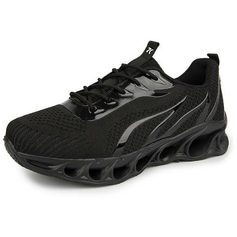 Men's Miracle Dasher Running Shoes Pure Black - Moving Steps